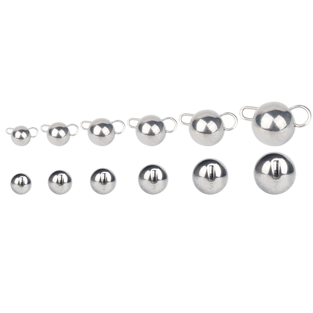 Tungsten Sinkers - MUUNN 10 Pezzi Pesi da Pesca