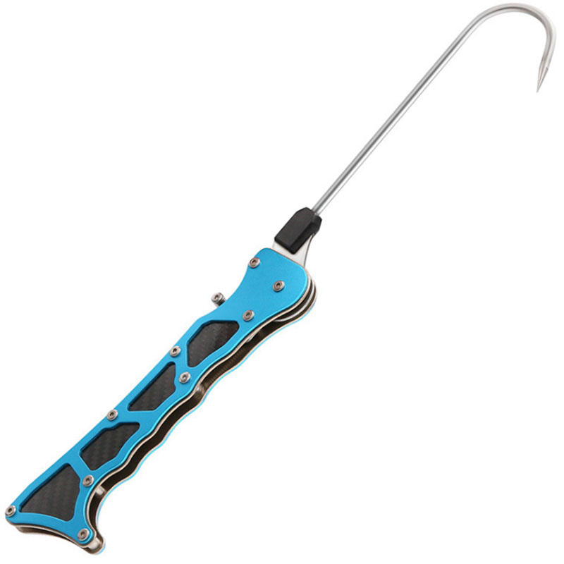 Landing Net Telescopic - Gancio da Pesca Pieghevole Professionale per