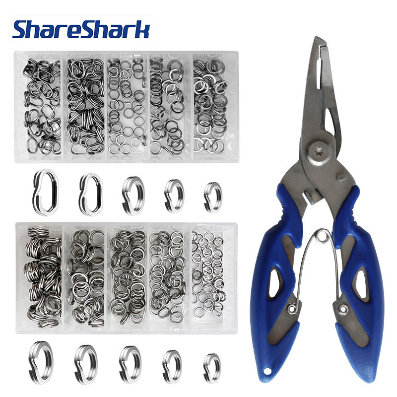 Fishing Pliers - ShareShark 200 pezzi connettori per esche
