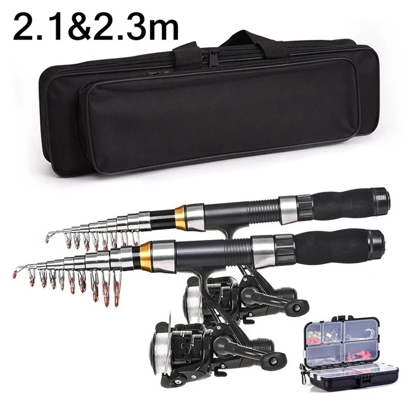 Fishing Equipment Bag - BRAVMAK 2.1/2.3 mCanna da pesca telescopica