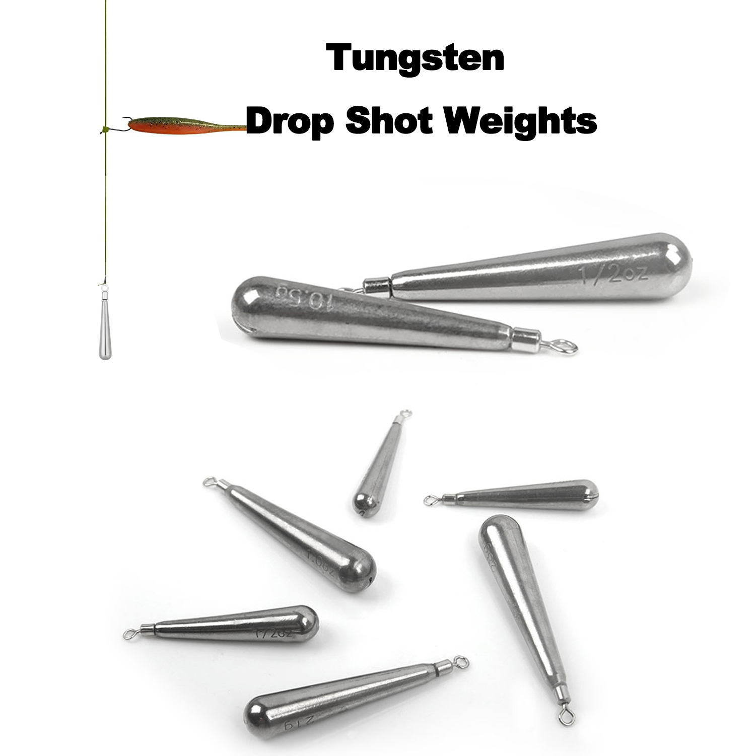 Pesi per pallini in tungsteno  - Tungsten Sinkers recensione e prezzo