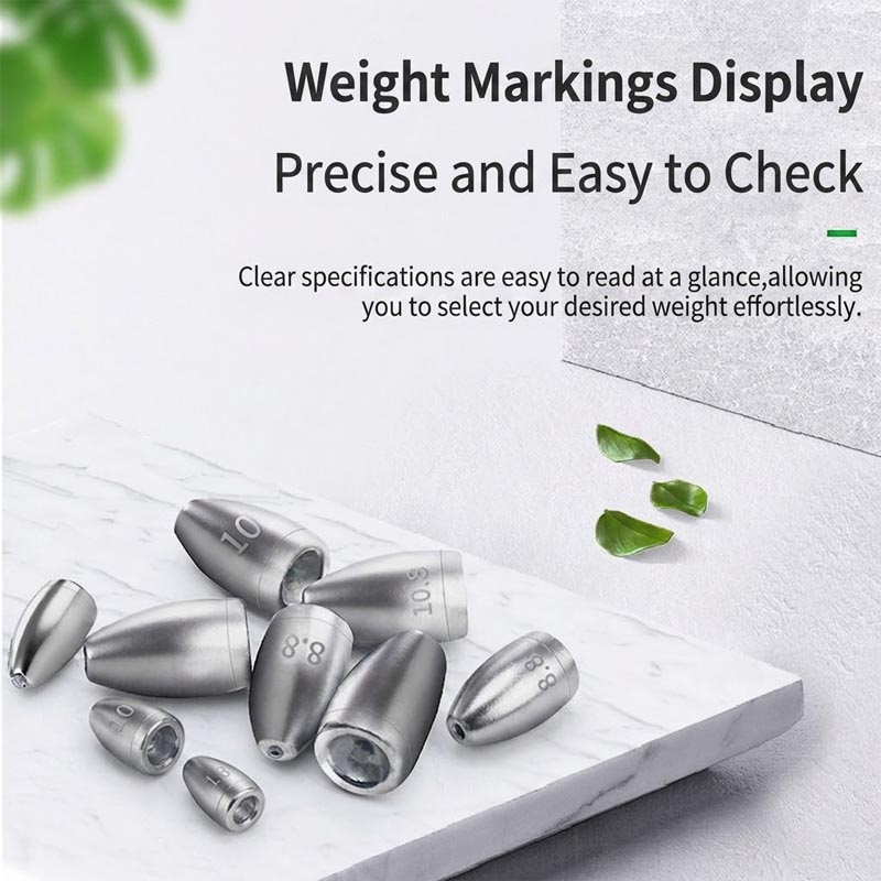 Pesi a proiettile in lega senz - Tungsten Sinkers recensione e prezzo