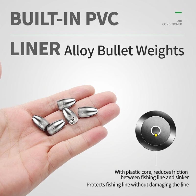 Pesi a proiettile in lega senz - Tungsten Sinkers recensione e prezzo
