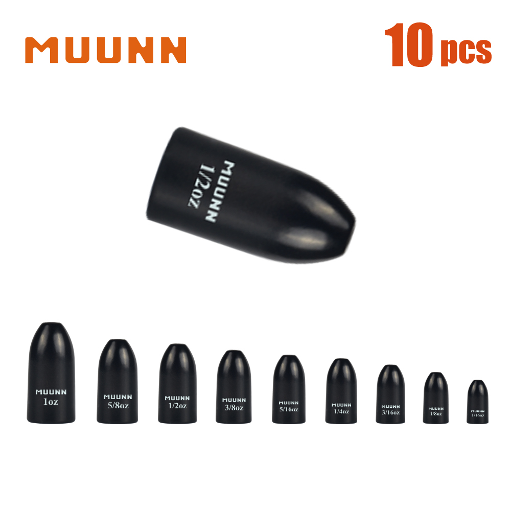 MUUNN 10pz Pesi a Verme in Tun - Tungsten Sinkers recensione e prezzo