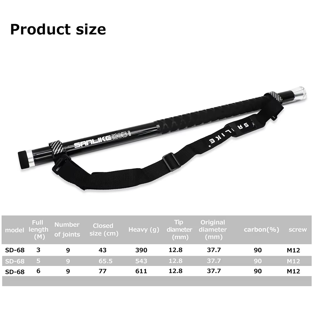 SANLIKE 3m Nero Telescopico Re - Landing Net Telescopic recensione e prezzo